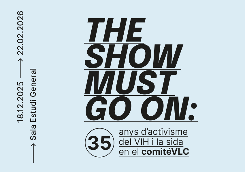 Cartel con el texto de la Exposición